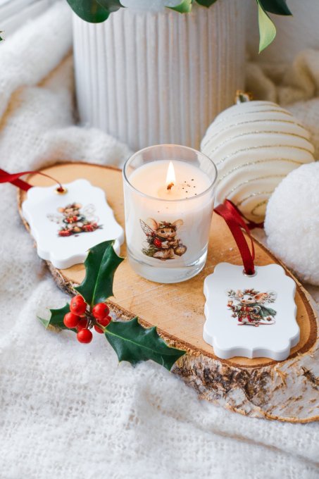 Petite bougie Le Noël des Petites Souris 