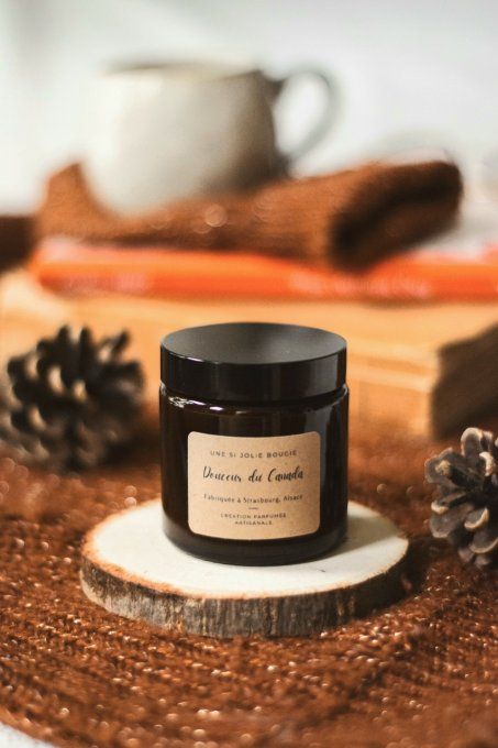 Bougie parfumée "Douceur du Canada" 
