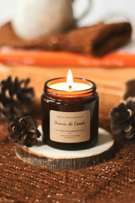 Bougie parfumée "Douceur du Canada" 