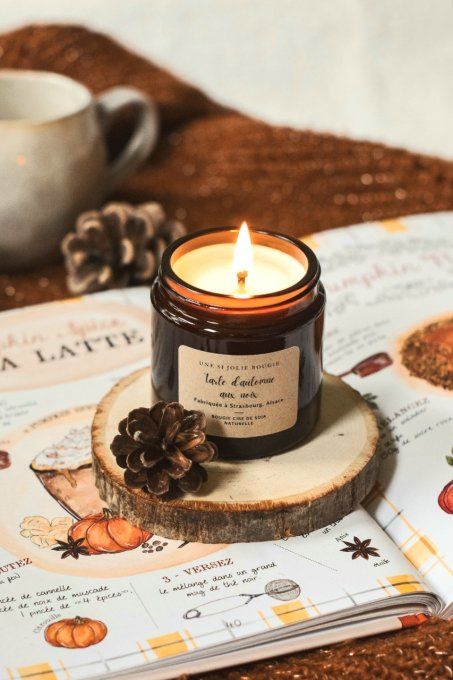 Bougie "Tarte d'automne aux noix"