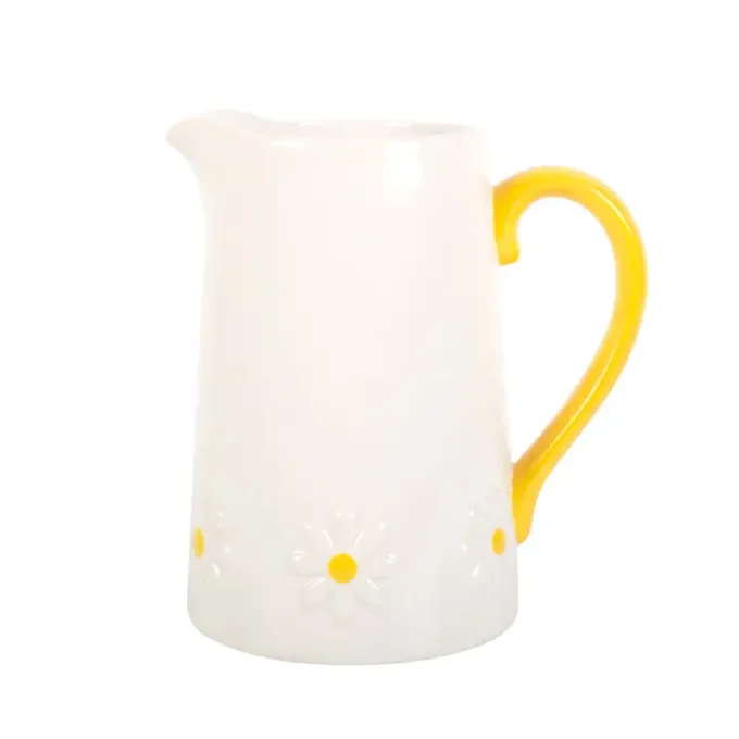 Pichet imprimé marguerites