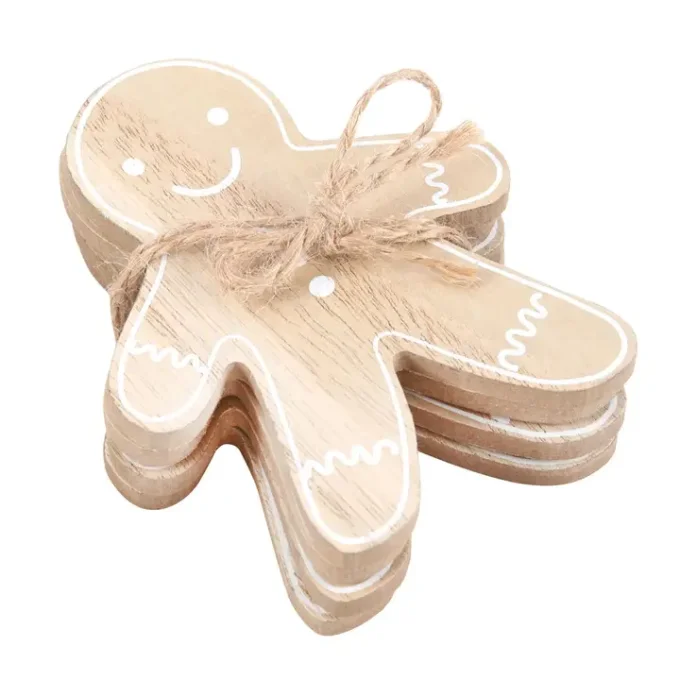 Lot de 4 sous-verre Gingerbread