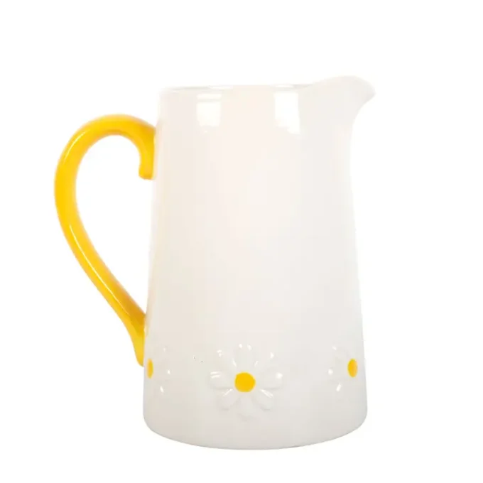 Pichet imprimé marguerites