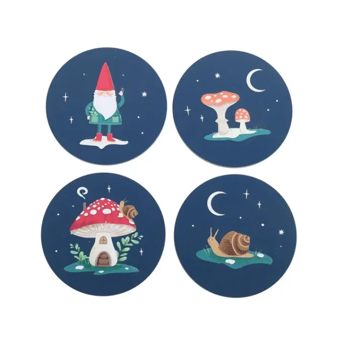 Ensemble de 4 sous-verres 