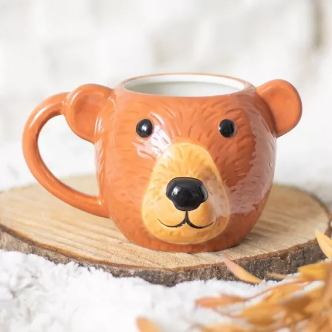 Tasse en forme d'ours