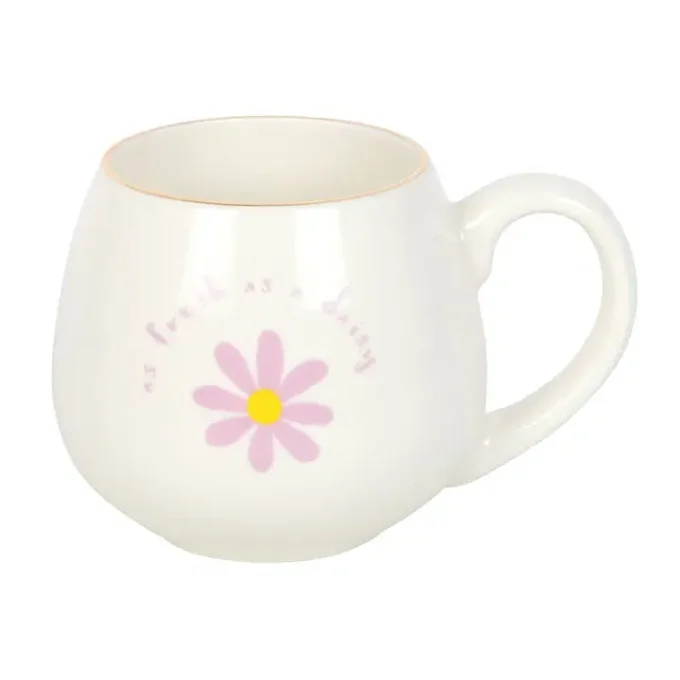 Tasse fraîche comme une marguerite