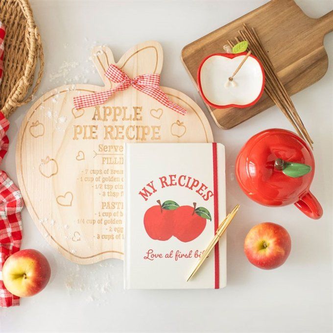 Planche en forme de pomme