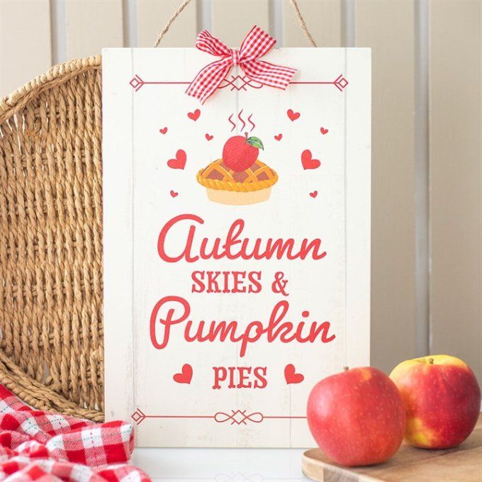 Panneau Autumn Skies & Pumpkin Pies