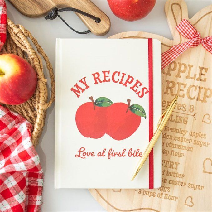 Mon carnet de recettes avec stylo