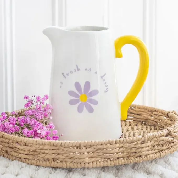 Pichet fraîche comme une marguerite