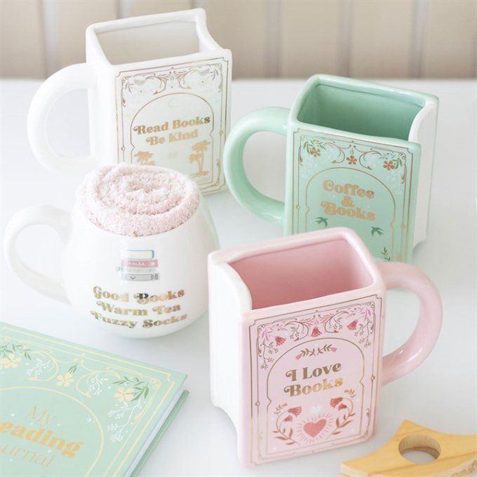 Tasse en forme de livre 