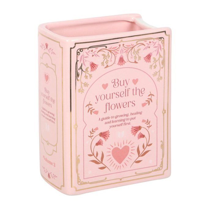 Vase en forme de livre
