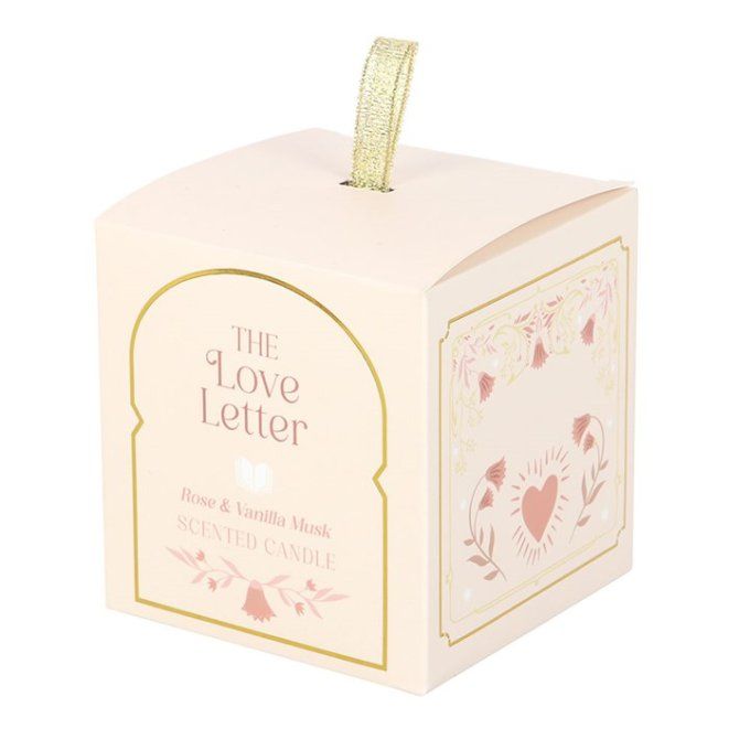 Bougie The Love Letter Rose & Vanille Musquée
