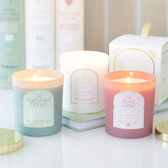 Bougie The  Story of Serenity Noix de coco et vanille
