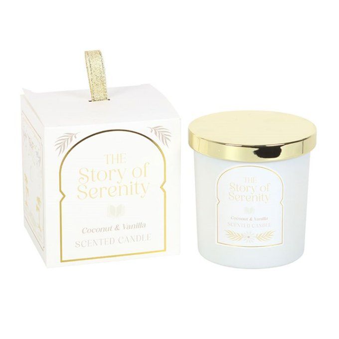 Bougie The  Story of Serenity Noix de coco et vanille