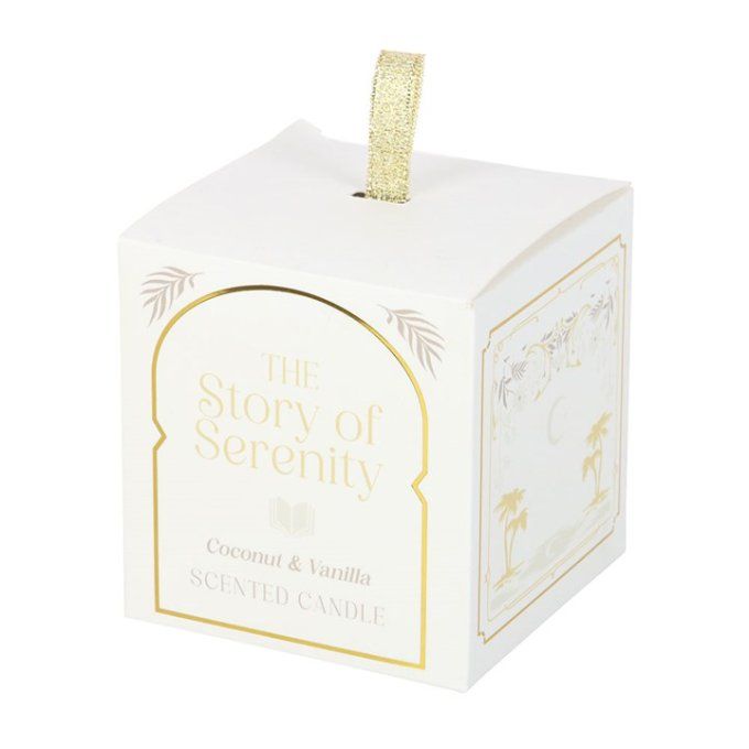 Bougie The  Story of Serenity Noix de coco et vanille