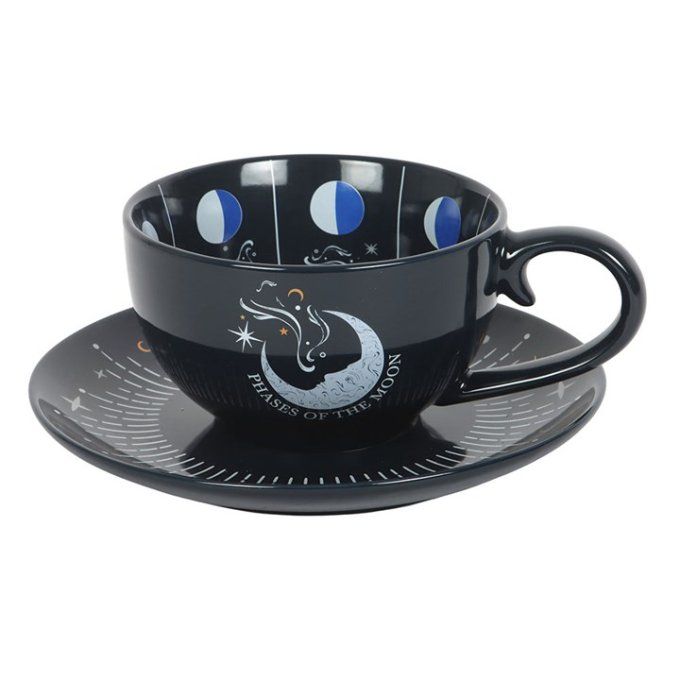 Tasse à thé et soucoupe Blue Moon