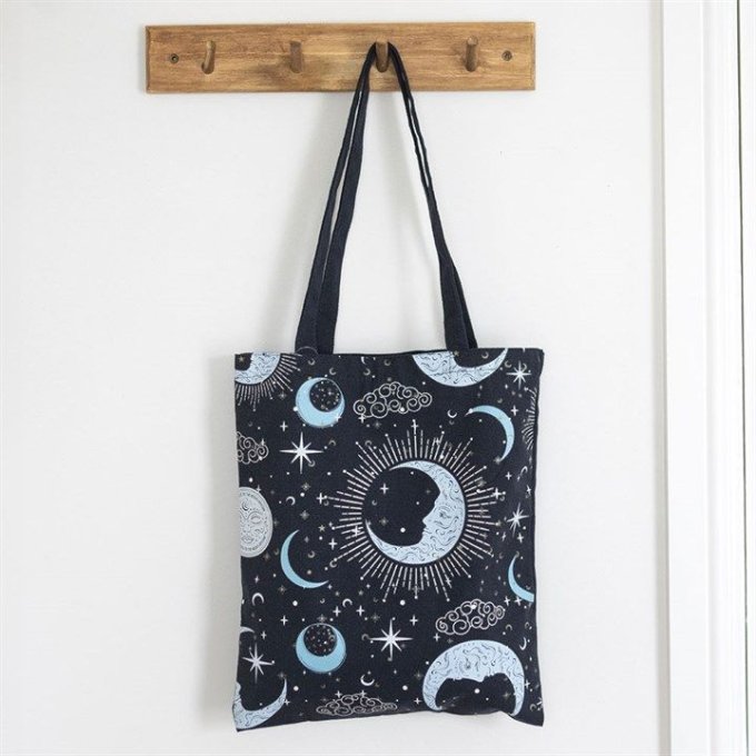 Tote bag Blue Moon 
