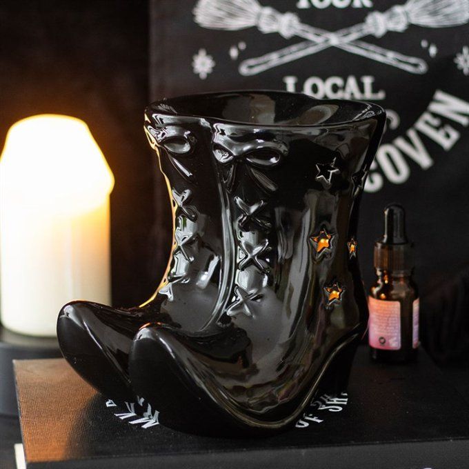 Brûleur Bottes de sorcière noires
