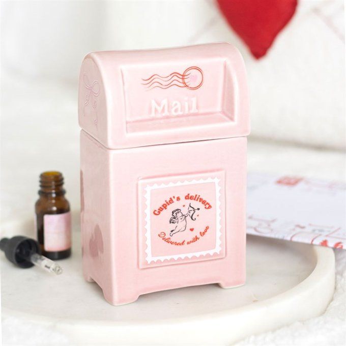 Brûleur en forme de boîte aux lettres 