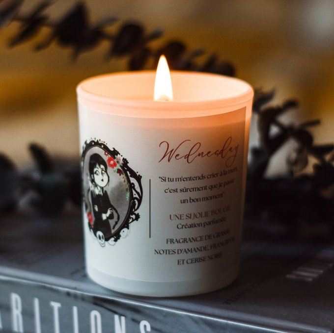 Bougie parfumée "Wednesday "