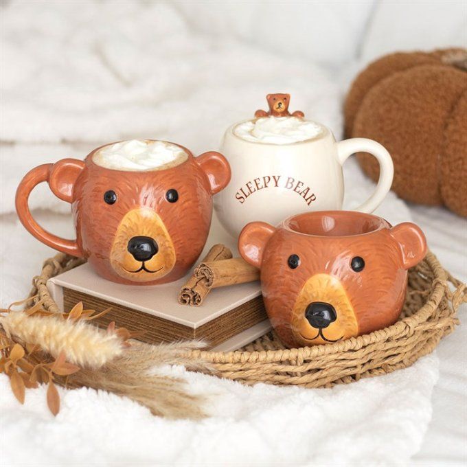 Tasse en forme d'ours