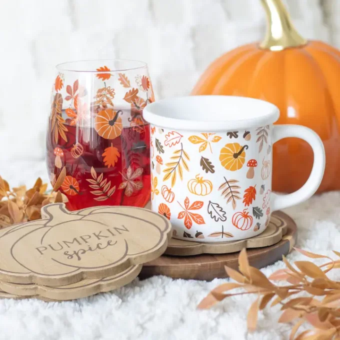 Ensemble de sous-verres Pumpkin Spice