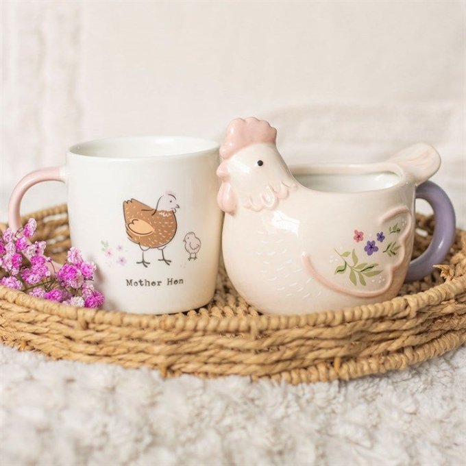 Mug en forme de poule