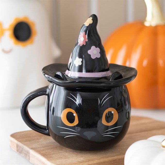 Tasse à couvercle Chat