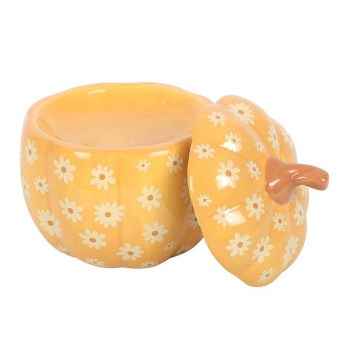 Brûleur floral en forme de citrouille