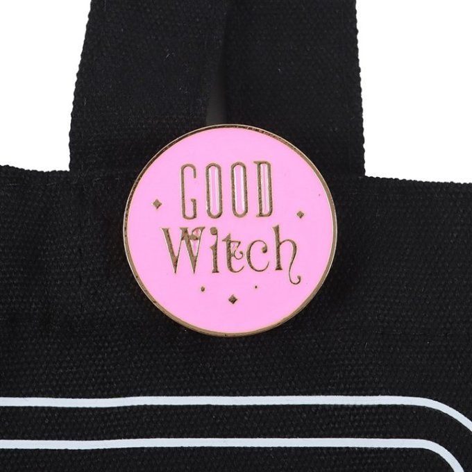 Sac fourre-tout avec badge Good Witch Social Club