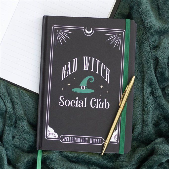 Carnet A5 Bad Witch Social Club
