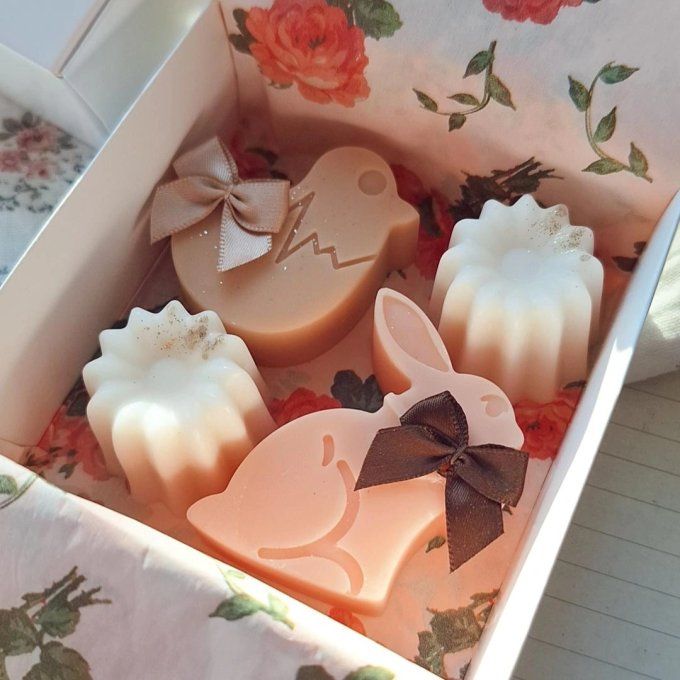 Coffret de fondants parfumés – Douceur de Pâques