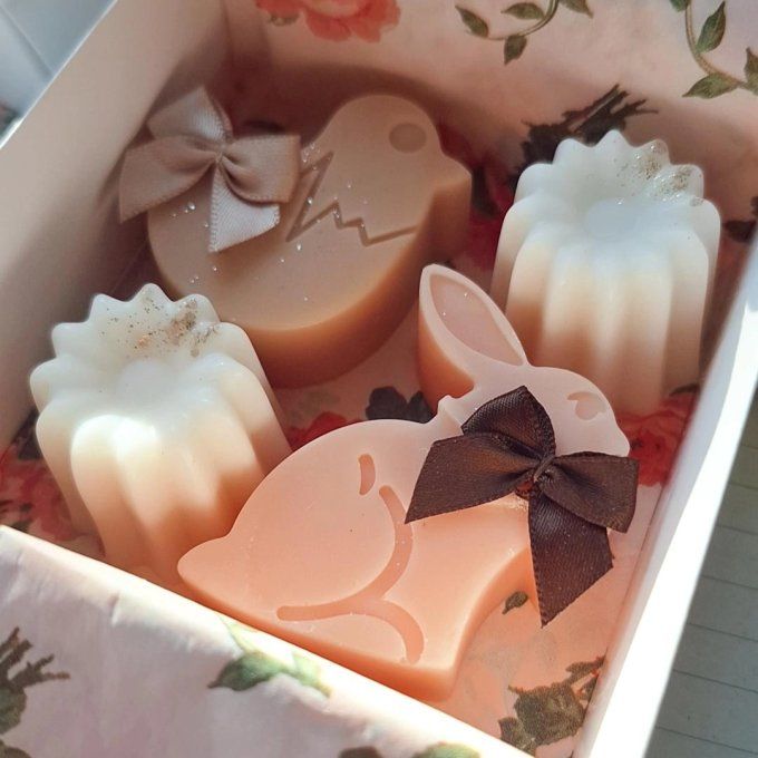 Coffret de fondants parfumés – Douceur de Pâques