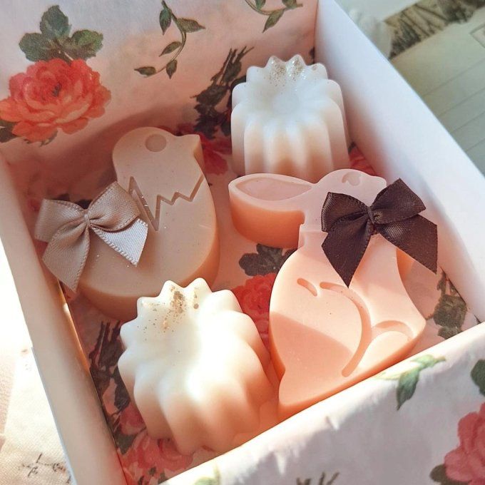 Coffret de fondants parfumés – Douceur de Pâques