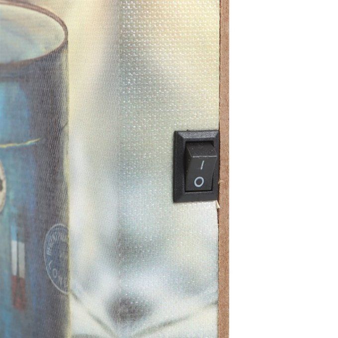 Plaque lumineuse sur toile Witchwood Express par Lisa Parker