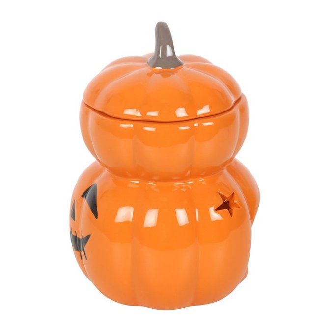 Brûleur en forme de citrouille empilée