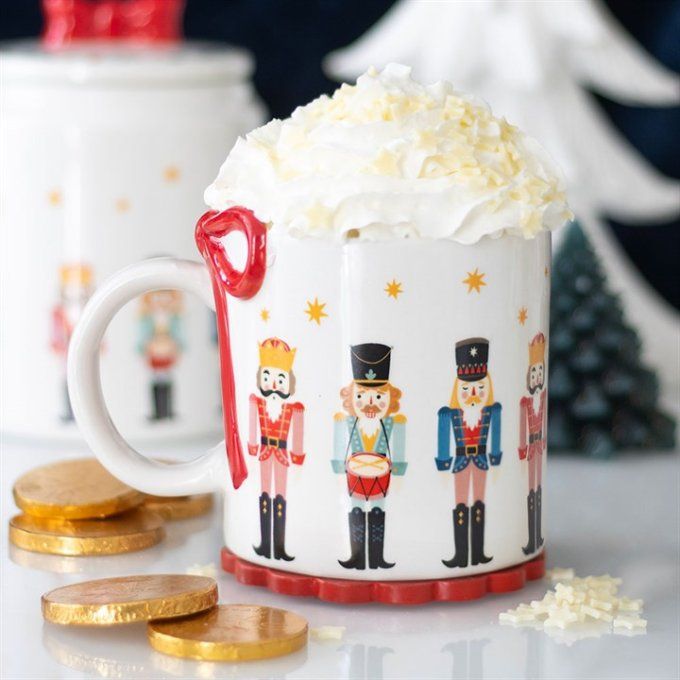 Tasse à imprimé Casse-Noisette avec nœud