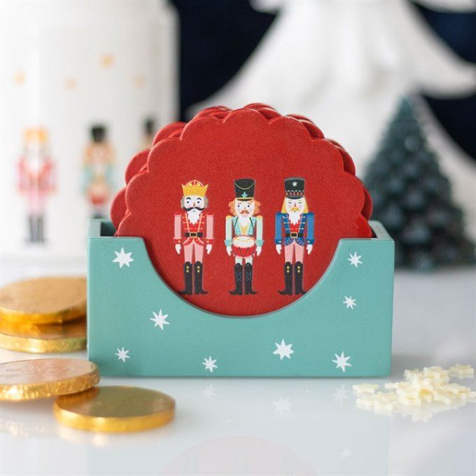 Ensemble de sous-verres Casse-Noisette