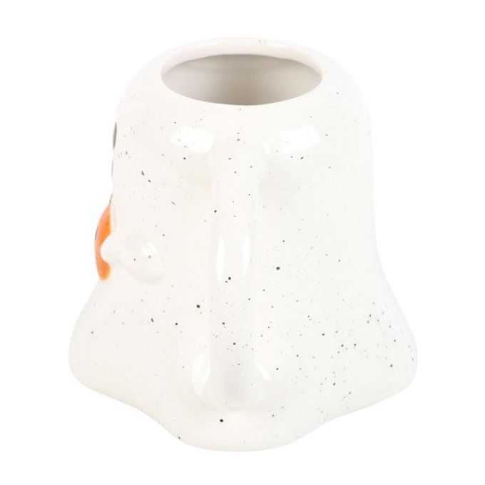 Tasse en forme de fantôme avec citrouille