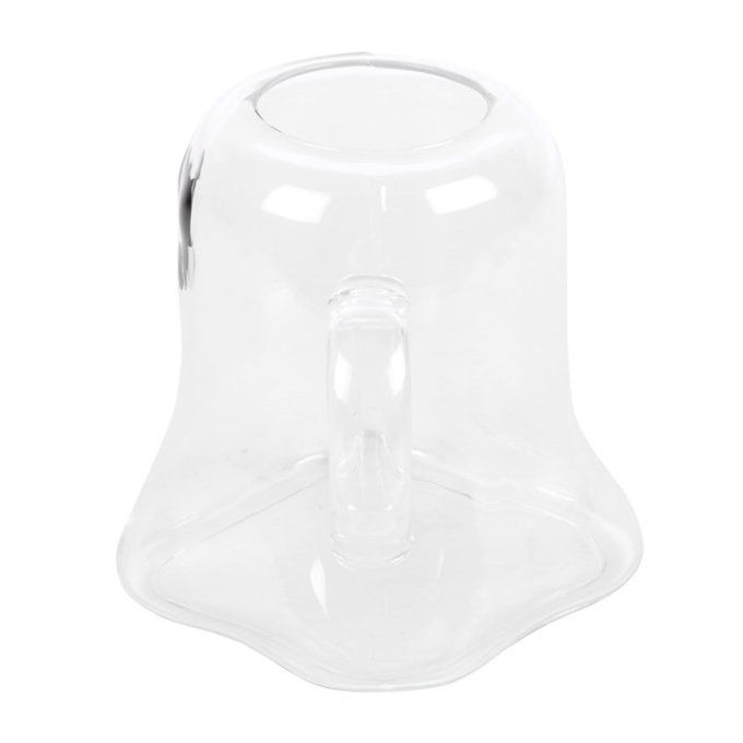 Tasse en verre en forme de fantôme