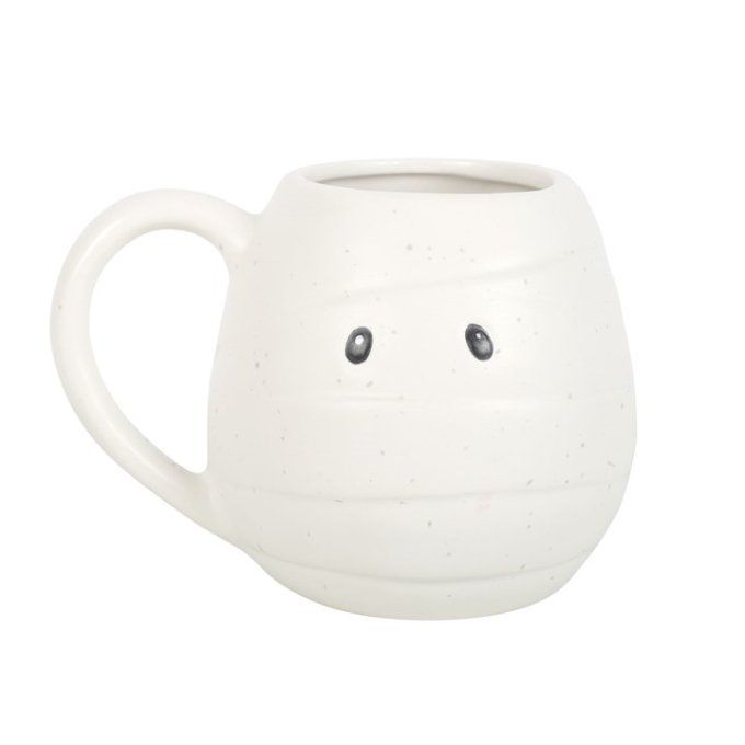 Tasse ronde en forme de momie