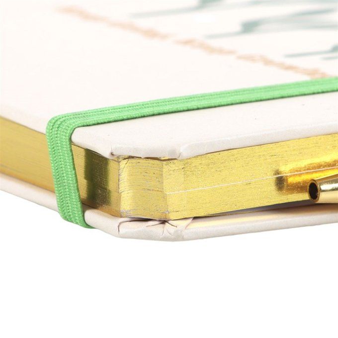 Carnet A5 avec stylo en quartz rose