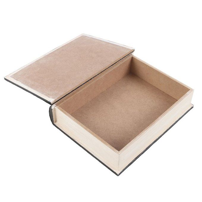 Boîte de rangement en forme de livre Raven