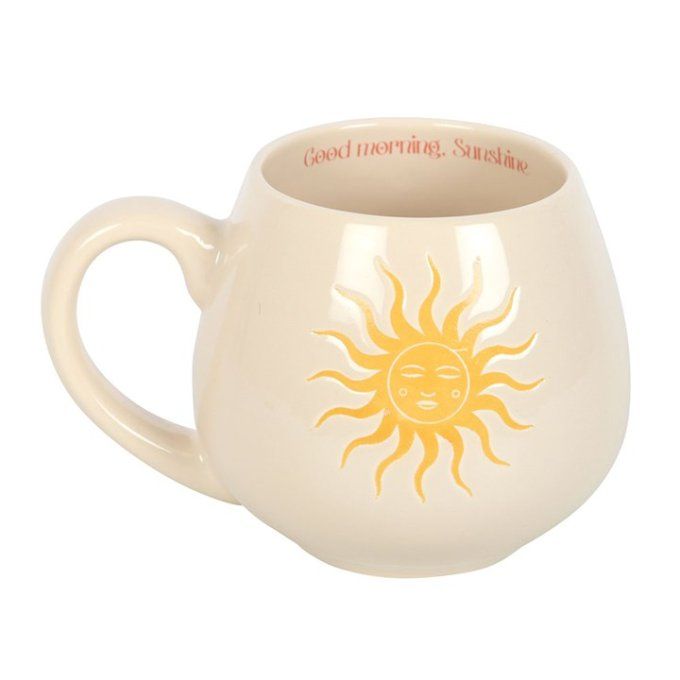 Mug rond « Bonjour Soleil »