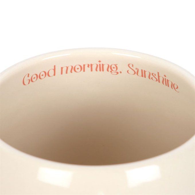 Mug rond « Bonjour Soleil »