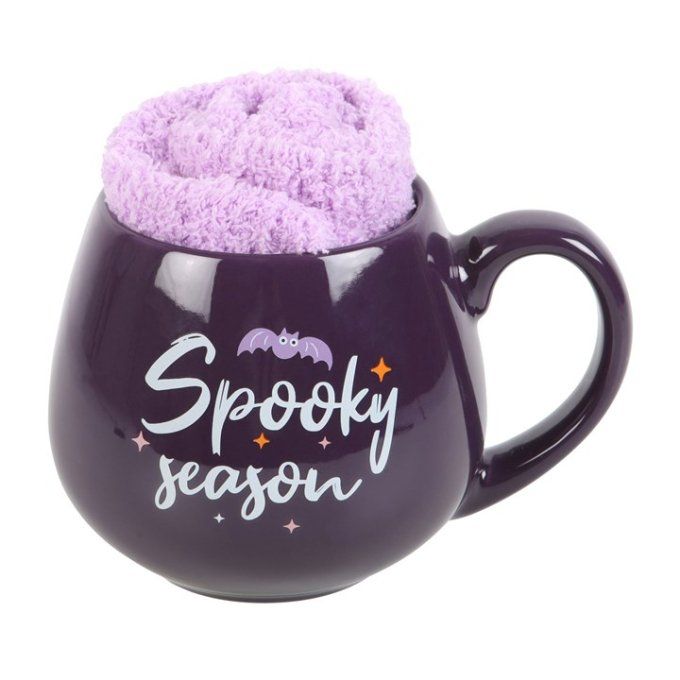 Ensemble tasse et chaussettes Spooky Season