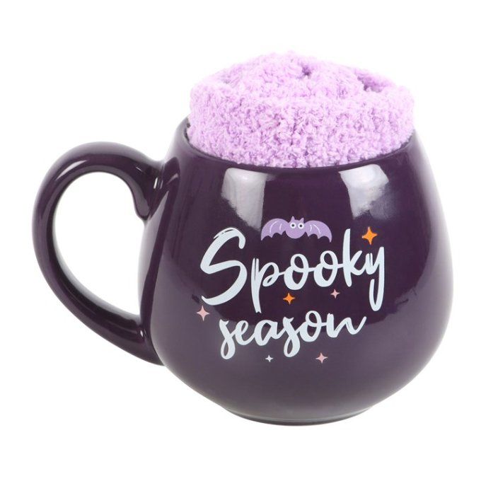 Ensemble tasse et chaussettes Spooky Season
