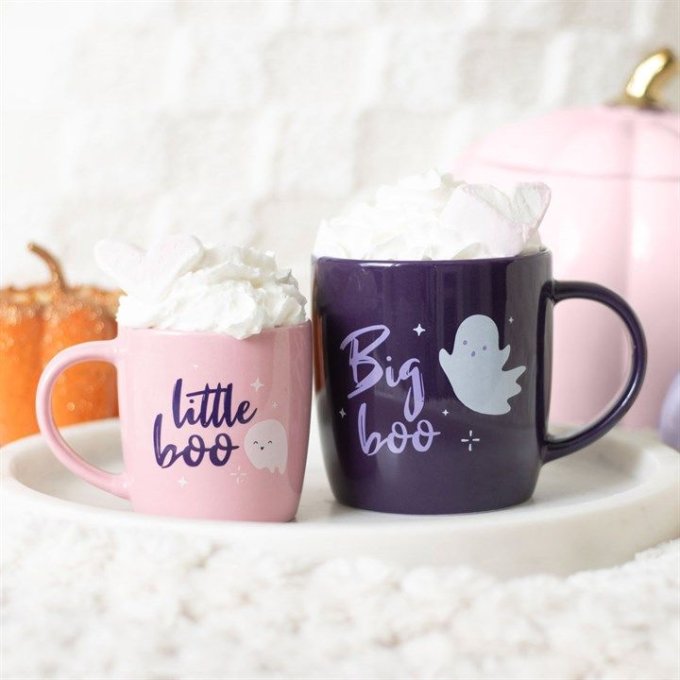 Ensemble de tasses familiales Big Boo Little Boo 