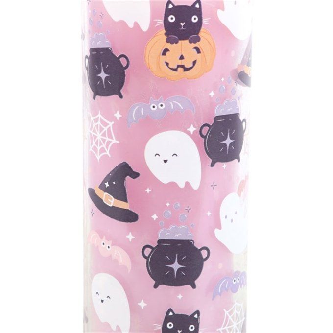 Bougie tube d'Halloween
